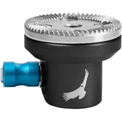 Kondor Blue Rosette Single Rod Clamp (Raven Black)