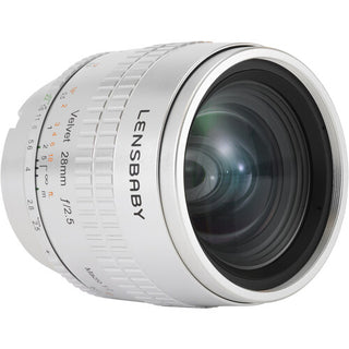 Lensbaby Velvet 28mm f/2.5 Lens for Sony E (Silver)