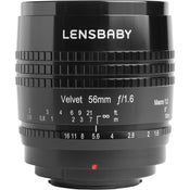Lensbaby Velvet 56mm f/1.6 Lens for Sony E