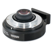 Metabones Speed Booster adaptor- Leica R to BMPCC Micro FourThirds (Black Matt) - With Tripod Foot (MB_SPLR-BMPCC-BM1)