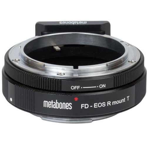 Metabones Canon FD Lens to Canon EFR Mount T Adapter (EOS R) - With Tripod Foot (MB_FD-EFR-BT1)