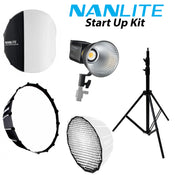 Nanlite Start Up Kit, including a Forza 60B, Lantern, Softbox, Grid and Stand