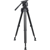 O'Connor 1040 Fluid Head & Flowtech 100 Tripod with Feet Handle & Case