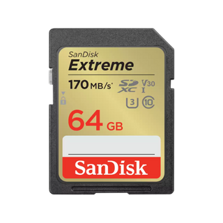 SanDisk Extreme 64GB SDXC UHS-I 170MB/s Memory Card - V30