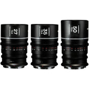 Laowa Nanomorph S35 Prime 3-Lens Bundle
(27mm, 35mm, 50mm) (Silver) - (Cine) Arri PL (Default) + EF