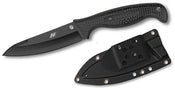 Spyderco Aqua Salt Lightweight Black Plain Black Blade