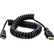 Atomos Full to Mini HDMI Coiled Cable (19.7 to 25.6