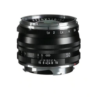Voigtlander NOKTON Vintage Line 50mm f/1.5 Aspherical II MC Lens (Black) - Leica M Mount
