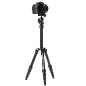 Benro MeFoto Backpacker Tripod, Aluminium, Twist Lock - Black