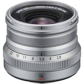 Fujifilm XF 16mm f/2.8 R WR - Silver