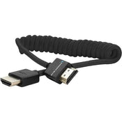 Kondor Blue Coiled Full HDMI Cable (30-60cm) (Black)