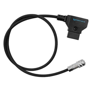 Kondor Blue D-Tap to BMPCC 4K 6K Power Cable for Blackmagic Pocket Cinema Camera 4K P-Tap 50cm - Black