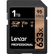 Lexar Professional Gold 1TB 95MB/s UHS-I SDXC Memory Card - V30