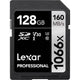 Lexar Professional Silver 128GB SDXC 160MB/s UHS-I Memory Card - V30