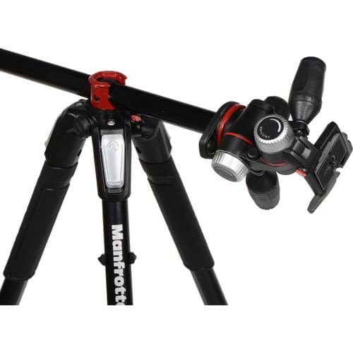 Manfrotto MK190XPRO4-3W 190 Aluminium 4-Section Tripod with Head