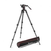 Manfrotto Nitrotech 608 version Video Tripod Kit (4 Sec - Carbon Fibre)
