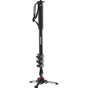 Manfrotto MVMXPROA4 XPRO Aluminium 4 Section Fluid Video Monopod, FLUIDTECH base