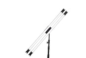 Nanlite 2 x T12 LED Pavotube Array Mounting Clip Plate with Gooseneck