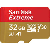 SanDisk Extreme 32GB microSDHC UHS-I 160MB/s Memory Card - V30