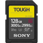 Sony Tough Series 128GB SDHC UHS-II 300MB/s Memory Card - V90