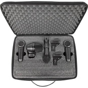 Shure PGA 4pce Studio Mic Kit 1x PGA52, 1x PGA57, 2x PGA181 Adapters, Cables & Carry Case