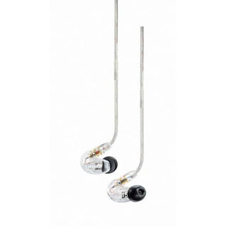Shure Stereo In-ear Clear Earphones, Sound Isolating, Enhanced Bass 3.5mm EAC64 cable