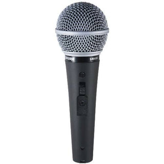 Shure Microphone Dynamic Lo Z Vocal Cardioid w/Switch SM48S