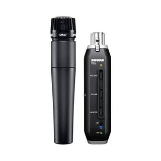 Shure Microphone Dynamic Lo Z Instrument Cardioid with USB Adapter