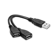 HUAHUI UC5016 Usb AM To 2x USB AF Extention Cable