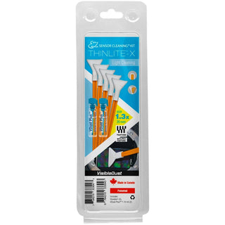 VisibleDust EZ Sensor Cleaning Kit THINLITE-X Light Cleaning Orange DHAP 1.3x Vswabs