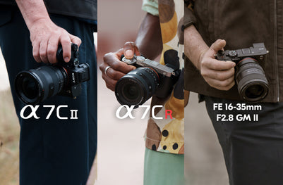 Meet the new Sony a7C II, a7C R & FE 16-35mm f/2.8 GM II Lens