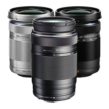 OM SYSTEM Mirrorless Lenses