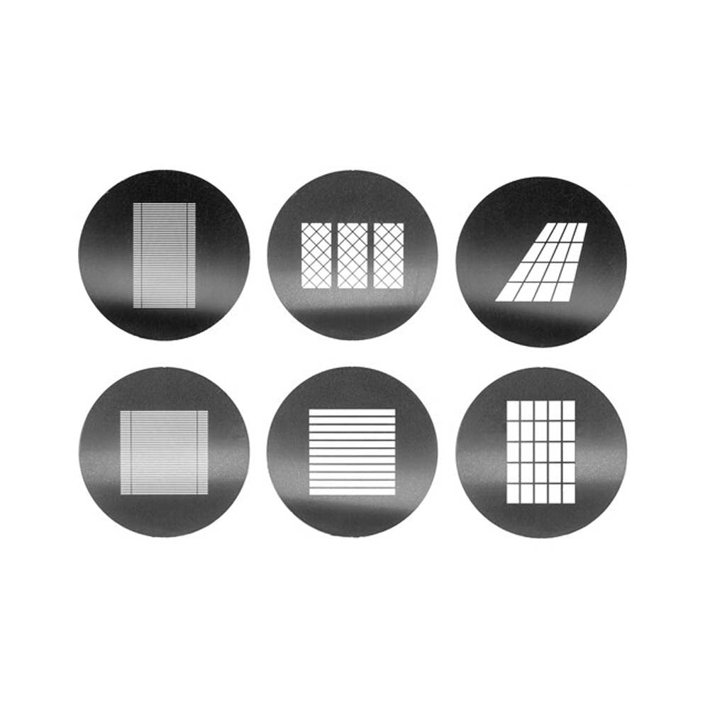 Gobo Patterns Basic Gobos, Discs & Patterns – Georges Cameras