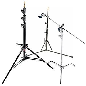 Light Stands for Photography, Video and Studio Lighting