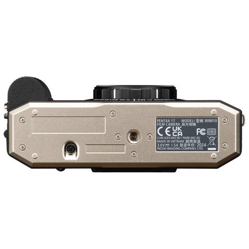 Pentax 17 HF 35mm Film Camera (Silver/Black)