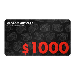 Georges Cameras Gift Card - $1000