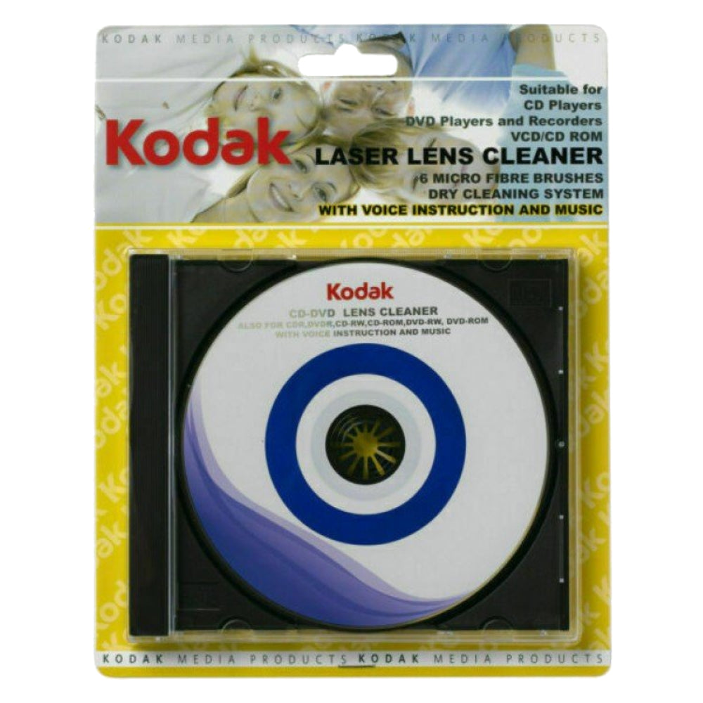 Dvd Cleaner Disc Kodak Media DVD/CD Laser Lens Cleaner Disc – Georges Cameras