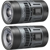 Godox RS60R RGB LED Light 2 Light Kit