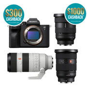 Sony a7 IV with 16-35mm F2.8 GM II, FE 24-70mm F2.8 GM II and FE 70-200mm F2.8 GM II Lens