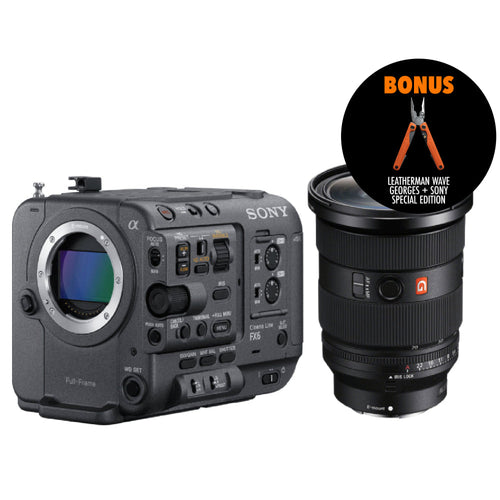 Sony FX6 with FE 24-70mm F2.8 GM II Lens