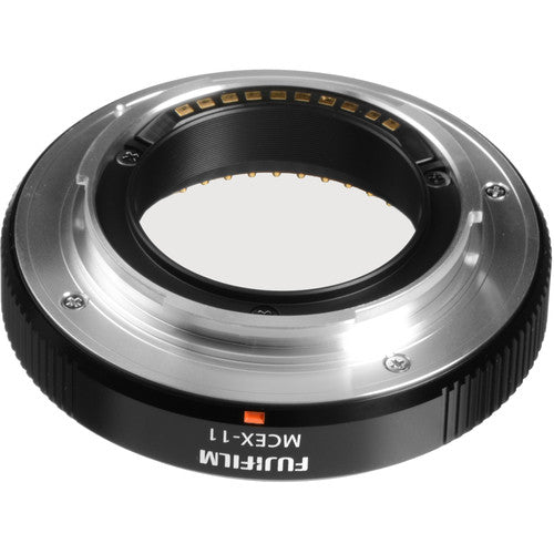 Fujifilm MCEX-11 Macro Extension Ring 11mm (compat. with X-Pro2 / X-Pro1 / X-H1 / X-T2 / X-T1 / X-T20 / X-T10 / X-T100 / X-E3 / X-E2S / X-E2 / X-E1 / X-M1 / X-A5 / X-A3 / X-A2 / X-A1)