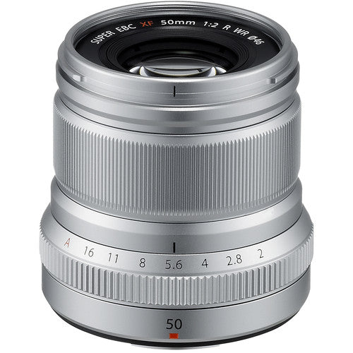 Fujifilm X Lens XF 50mm F2 R WR (Weather Resistant) Silver