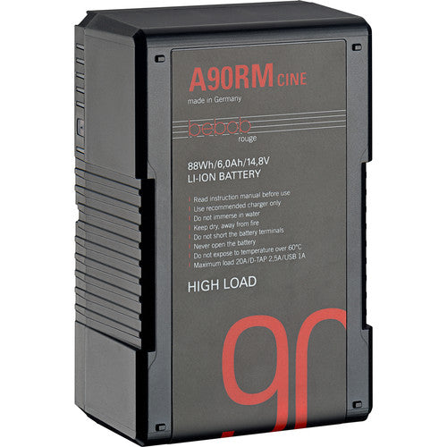 bebob A90, 155 or 290RM-CINE High Load Gold Mount Li-Ion Battery