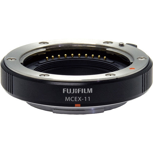 Fujifilm MCEX-11 Macro Extension Ring 11mm (compat. with X-Pro2 / X-Pro1 / X-H1 / X-T2 / X-T1 / X-T20 / X-T10 / X-T100 / X-E3 / X-E2S / X-E2 / X-E1 / X-M1 / X-A5 / X-A3 / X-A2 / X-A1)