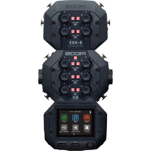 Zoom EXH-8 Quad XLR Input Capsule for H8 Recorder