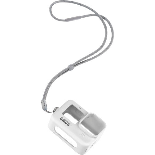 GoPro Sleeve + Lanyard White (HERO11 Black / HERO10 Black / HERO9 Black)
