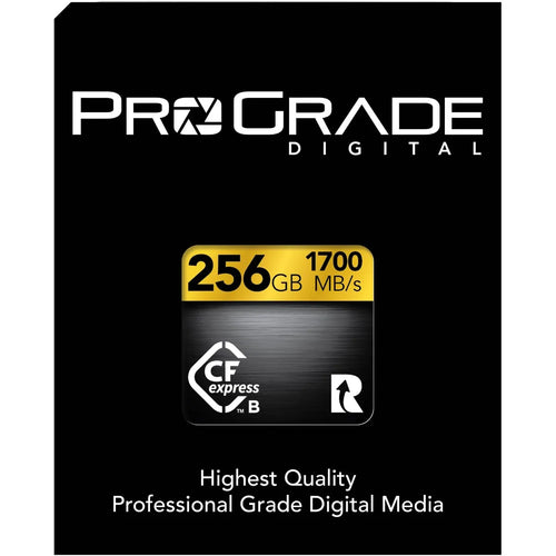 ProGrade Digital 256GB CFexpress 2.0 1700MB/s Gold Memory Card Type B
