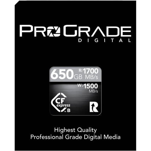 ProGrade Digital 650GB CFexpress 2.0 1700MB/s Cobalt Memory Card Type B