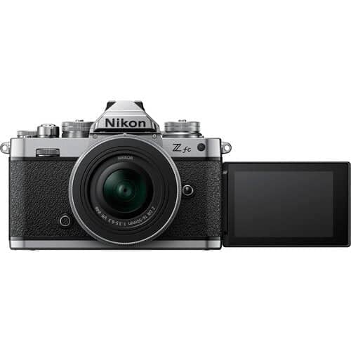 Nikon Z fc Mirrorless Camera with NIKKOR 16-50mm VR SL and 50-250mm VR