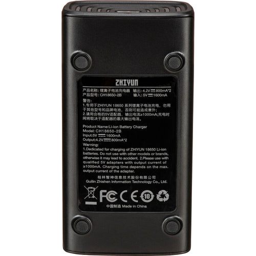 Zhiyun Dual 18650 Battery Charger